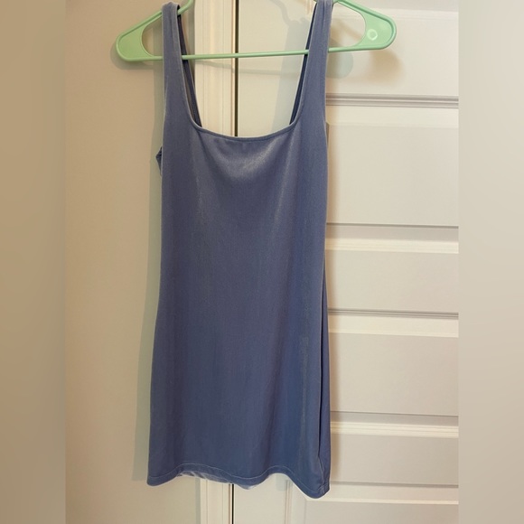 Urban outfitters, extra small, violet, formal, short, velvet, dress. - Picture 1 of 5